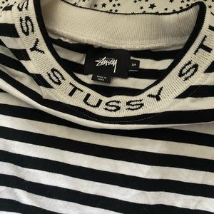 Stussy Stripe Long Sleeve Crew top